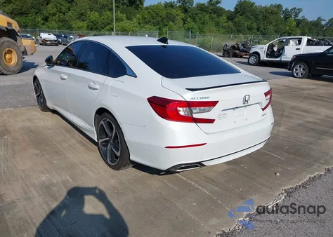 2022 Honda Accord Sport from USA, damaged, VIN 1HGCV1F36NA018320